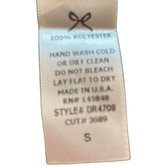 Everly Black And Gold Sleeveless V-Neck Dress, Size S - Picture 7 of 7